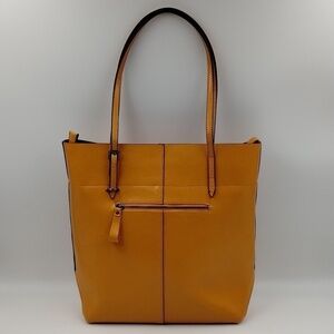 Shoulder Bag Vegan Faux Leather  Butterscotch Brown